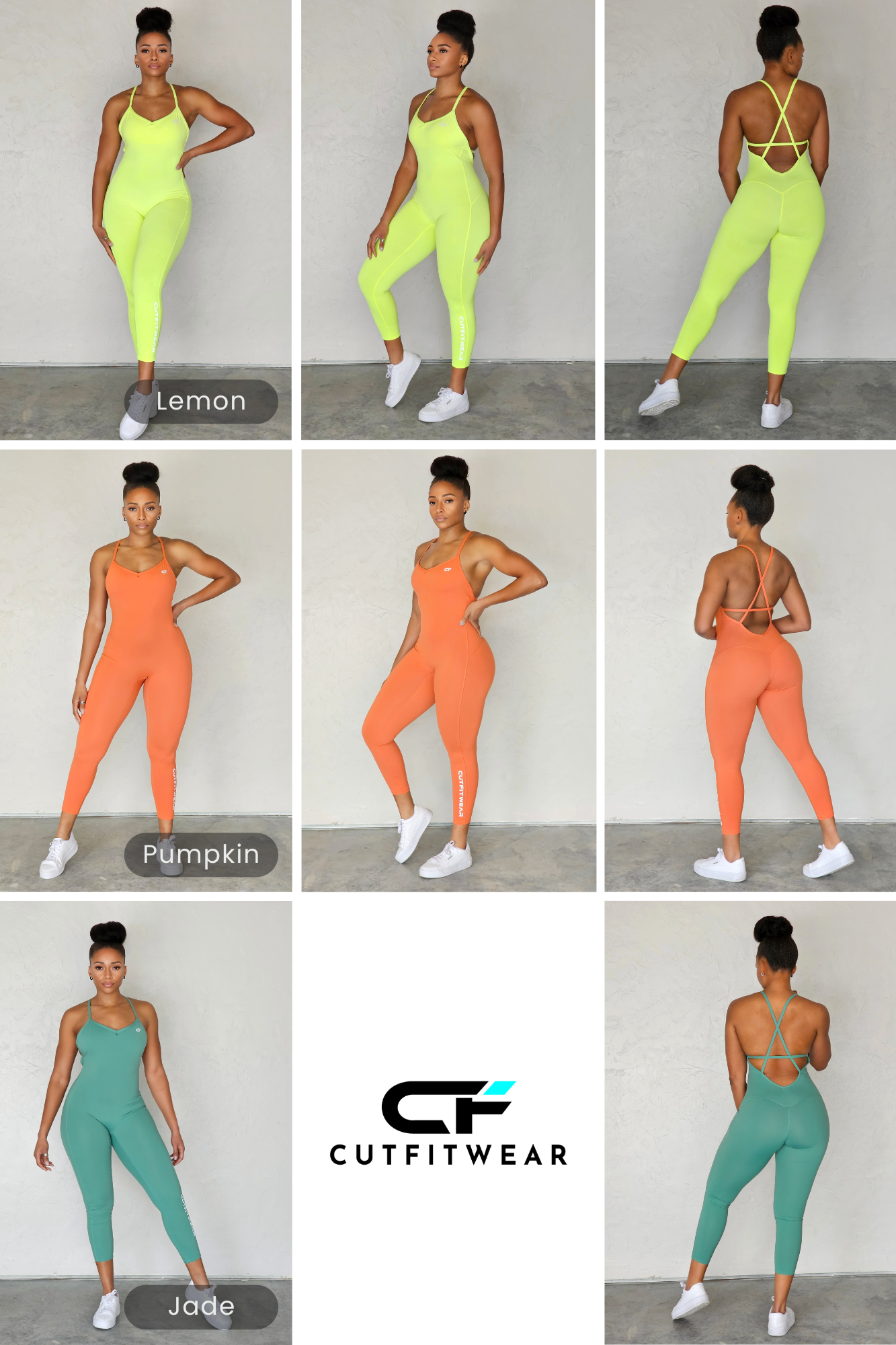Gifted Crossback Leggings Bodysuit - Pumpkin - CUTFITWEAR Gifted Crossback Leggings Bodysuit - Pumpkin - CUTFITWEAR