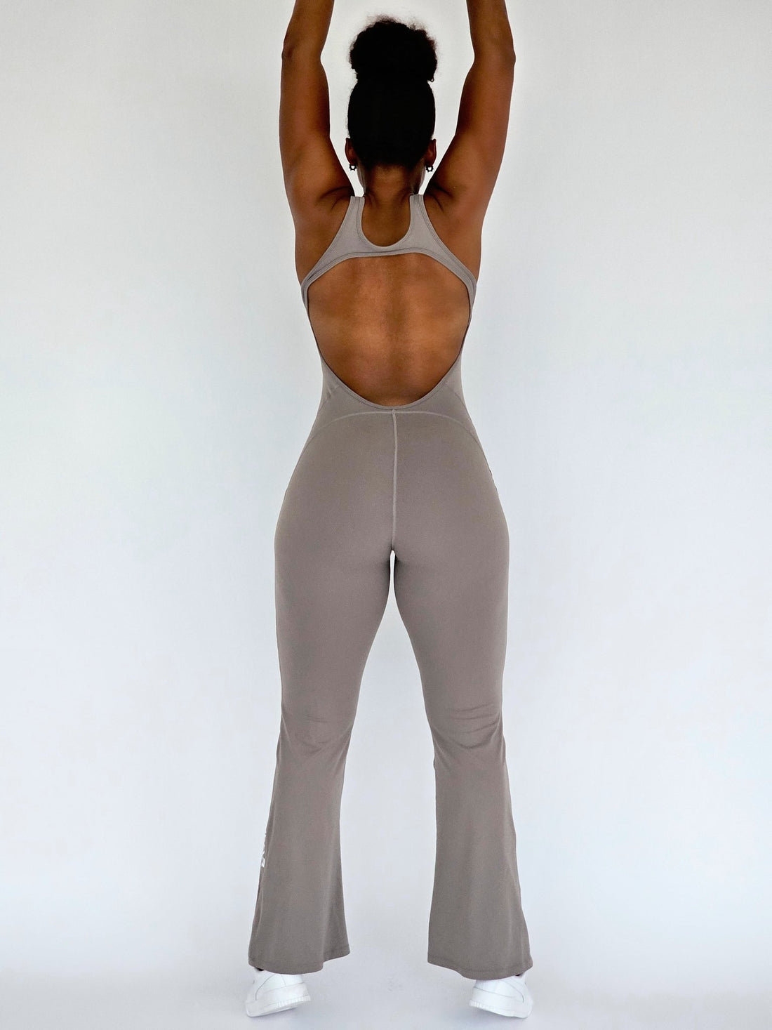 Nova Flare Leggings Backless Bodysuit - Koala